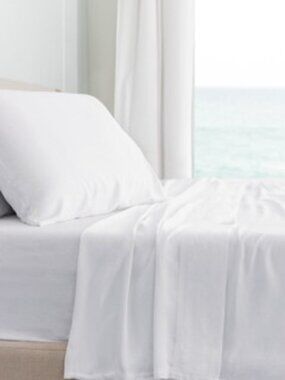 Cariloha Classic Bamboo Sheet Set White Queen
